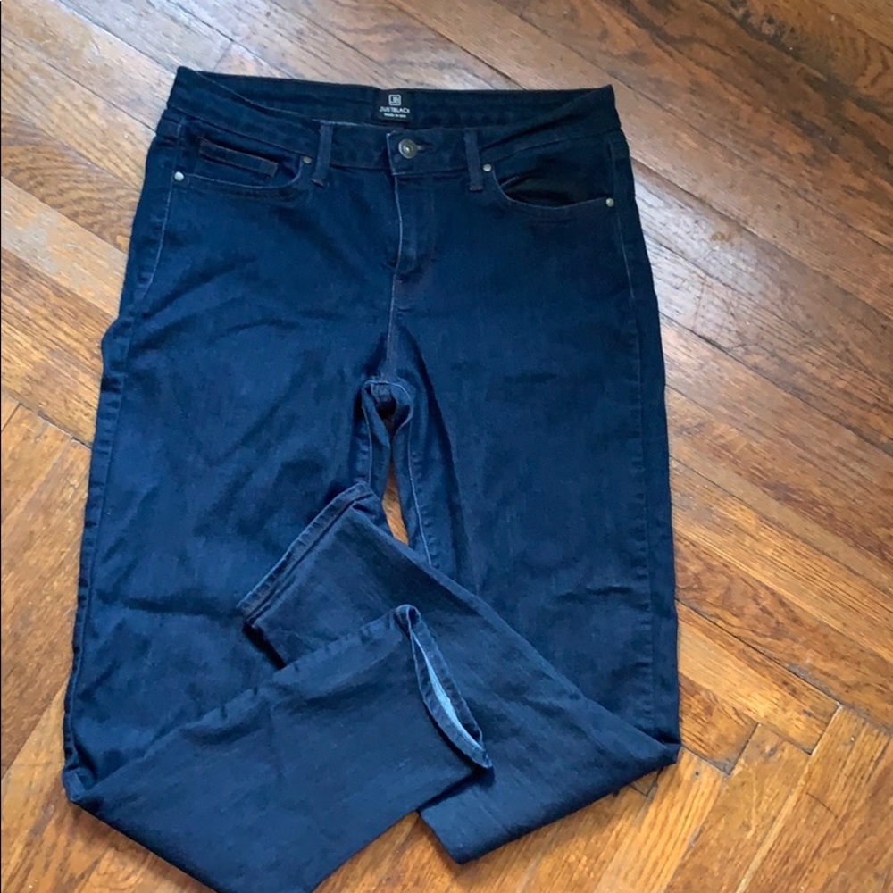 JustBlack dark blue jeans size 30